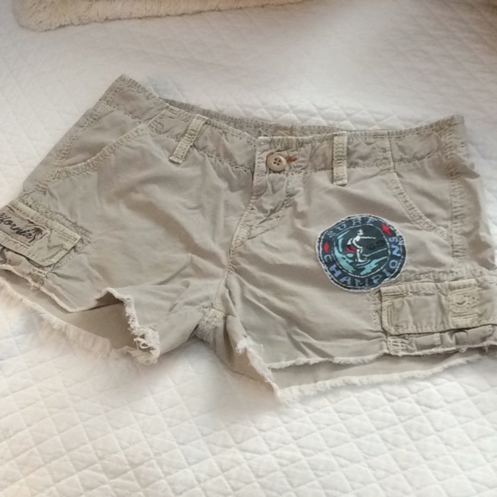 True Religion cut off shorts